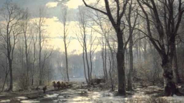 Beautiful Tree Painting by Edward Wilkins Waite